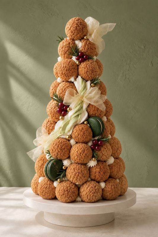 Croquembouche navideño Bouchée